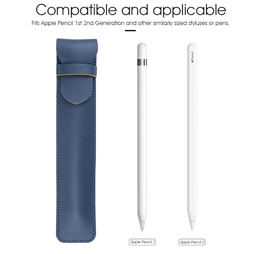 ZORBES® Leather Protective Pencil Cover for Apple 1st 2nd Generation Stylus Pen Sleeve 2PCS ZORBES® Leather Protective Pencil Cover for Apple 1st 2nd Generation Stylus Pen Sleeve 2PCS